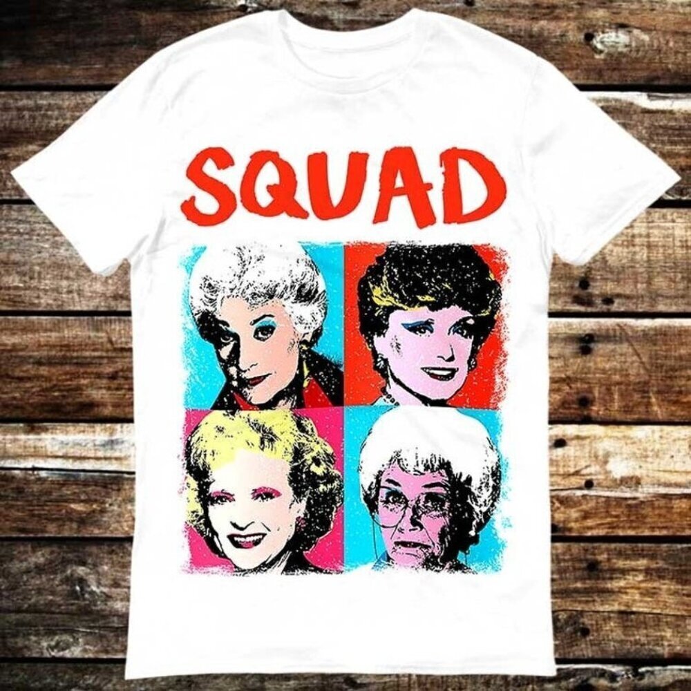 Golden Girls Squad Stardust 80S 90S Tv Show Retro T Shirt Meme Gift Funny Tee